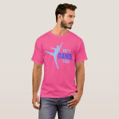 Jungs tanzen zu Pointe Dancer Shirt (Vorne ganz)