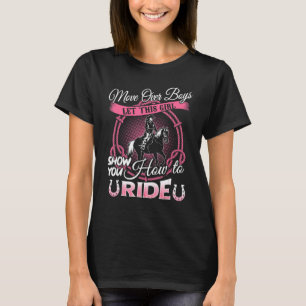 Jungs, tretet zur Seite, lasst dieses Mädchen euch T-Shirt