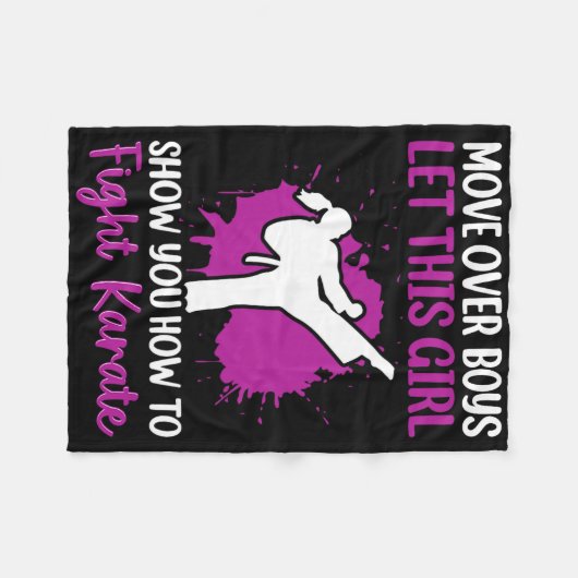 Jungs überziehen Lass dieses Mädchen zeigt dir, wi Fleecedecke (Vorderseite (Horizontal))