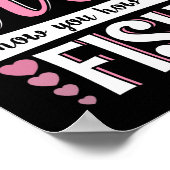 Jungs überziehen Lass dieses Mädchen zeigt dir, wi Poster (Ecke)