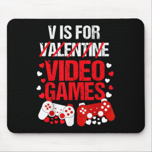Jungs Valentinstag Gaming Kids Valentinstag Tod Mousepad