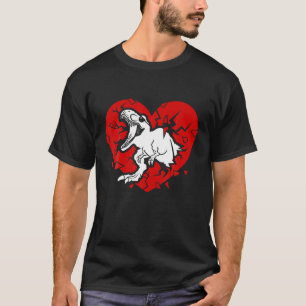 Jungs Valentinstag Kids Dinosaur Lover T-Shirt