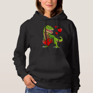 Jungs Valentinstag Kinder Dinosaurier Rex I Steal  Hoodie