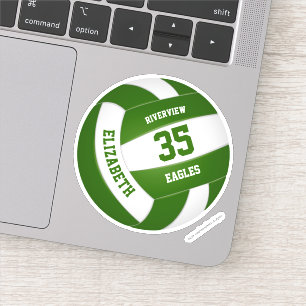 Jungs Volleyball Aufkleber