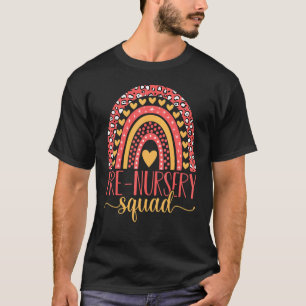 Jungs vor dem Kinderzimmer Squad Team Teacher Girl T-Shirt