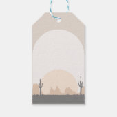 Jungs Western Erste Rodeo-Geschenkmarke Geschenkanhänger (Rückseite)