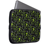 Jungs Zombie Schule Laptopschutzhülle (Vorne Rechts)
