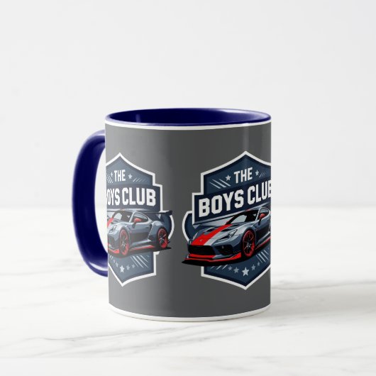 Jungsclub Tasse (Vorderseite Links)
