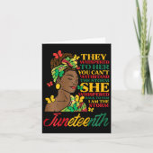 Jüngst flüsterten sie dir, dich nicht vor Sturmwom Karte (Vorderseite)