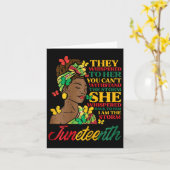 Jüngst flüsterten sie dir, dich nicht vor Sturmwom Karte (Gelbe Blume)