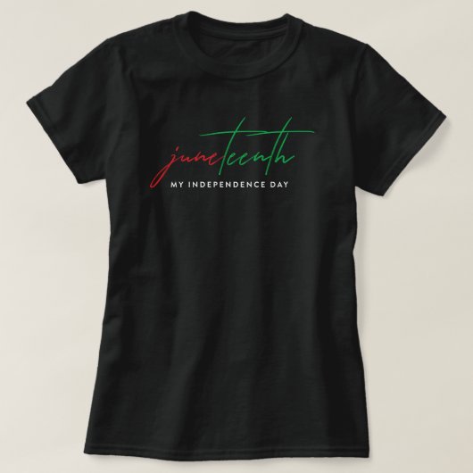 Jungstag - T - Shirt zum Unabhängigkeitstag (Design vorne)
