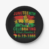 Jüngste Breaking Every Chain Black Men Women Bo Pappteller (Vorderseite)