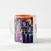 Jüngste Kaffee-Tasse Zweifarbige Tasse (Vorderseite Links)