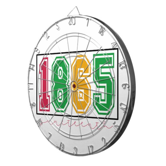 Jungsteinzeit - Schwarze Geschichte Dartscheibe (Vorderseite rechts)