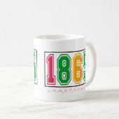 Jungsteinzeit - Schwarze Geschichte Kaffeetasse (VorderseiteRechts)