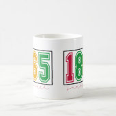 Jungsteinzeit - Schwarze Geschichte Kaffeetasse (Mittel)