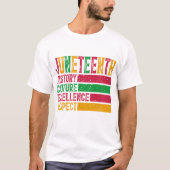 Jungsteinzeit - Schwarze Geschichte T-Shirt (Vorderseite)