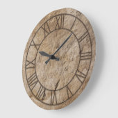 Jungsteinzeituhr Große Wanduhr (Winkel)