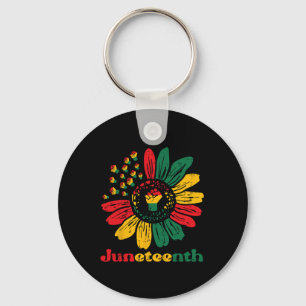Jungsteinziger Afrikanischer Sonnenblumen Fists Mä Schlüsselanhänger