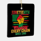 Jungsteinziger Brand seit 1865 Keramikornament (Rechts)