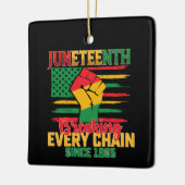 Jungsteinziger Brand seit 1865 Keramikornament (Links)