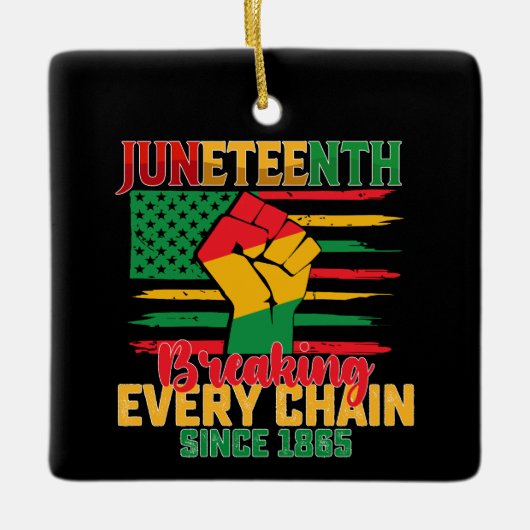 Jungsteinziger Brand seit 1865 Keramikornament (Vorderseite)