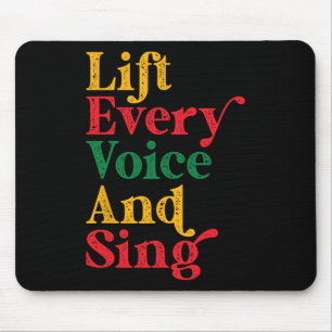 Jüngster Aufschub jede Stimme, die die schwarze Ge Mousepad