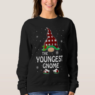 Jüngster Gnom Büffelkariert passende Familie Chris Sweatshirt
