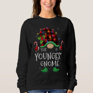 Jüngster Gnom Büffelkariert passende Familie Chris Sweatshirt