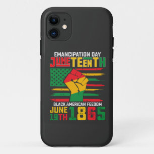 Jüngster Tag der Emanzipation Schwarze Amerikanisc Case-Mate iPhone Hülle
