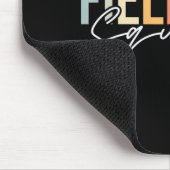 Jüngster Tag Schüler des Squad Lehrers Cool Mousepad (Ecke)