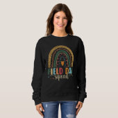 Jüngster Tag Schüler des Squad Lehrers Cool Sweatshirt (Vorne ganz)