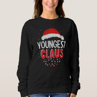 Jüngster Weihnachtsmann Weihnachten passendes Kost Sweatshirt
