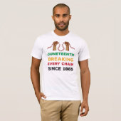 Jüngstes Breaking Every Chain seit 1865 T - Shirt (Vorne ganz)