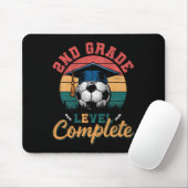 Jüngstes Fußball-Mädchen der zweiten Klasse Mousepad (Mit Mouse)