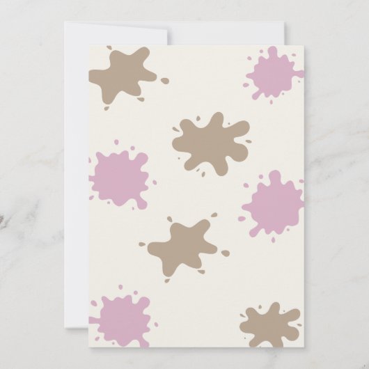 Jungtier Einladung (Rückseite)