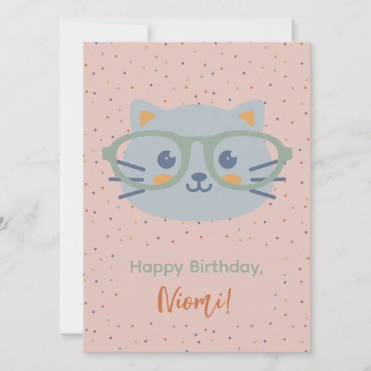 Jungtier-Katze farbige Punkte (Vorderseite)