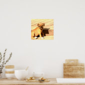 Jungtier Poster (Küche)