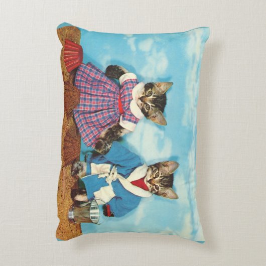 Jungtiere am Strand Dekokissen (Rückseite(Vertikal))