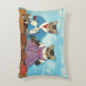 Jungtiere am Strand Dekokissen (Vorderseite(Vertikal))