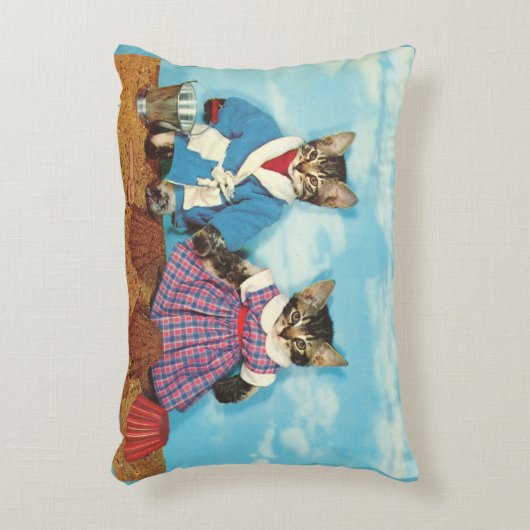 Jungtiere am Strand Dekokissen (Vorderseite(Vertikal))