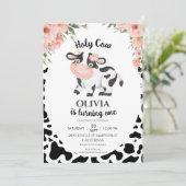 Jungtiere Barnyard 1. 2. Geburtstag Einladung (Stehend Vorderseite)