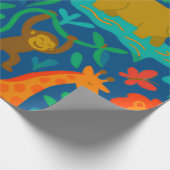 Jungtiere Geschenkpapier (Ecke)