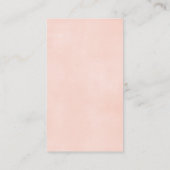 Jungtiere Mädchen Dusche Windelpreisraffinerie Begleitkarte (Rückseite)