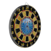 Jungtiere mit Delphinen Dartscheibe (Vorderseite Links)