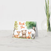 Jungtiere — Neutral Dankeskarte (Vorderseite)