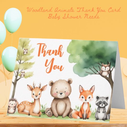 Jungtiere — Neutral Dankeskarte