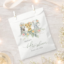 Jungtiere, Safari, Blume, Babydusche