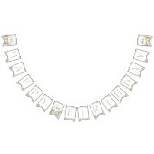 Jungtiere, Safari, Blume, erster Geburtstag Wimpelkette (Alle)