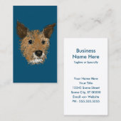 Jungtiere Visitenkarte (Vorne/Hinten)